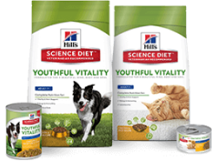 Hill’s Science Diet Youthful Vitality package